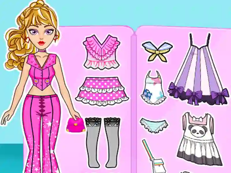 Mchezo Sweet Doll Dressup Makeup online