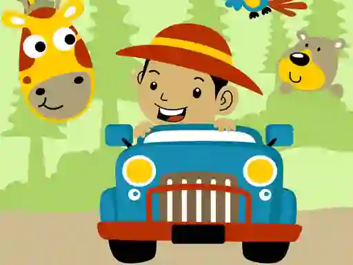 Mchezo Safari Ride Difference online