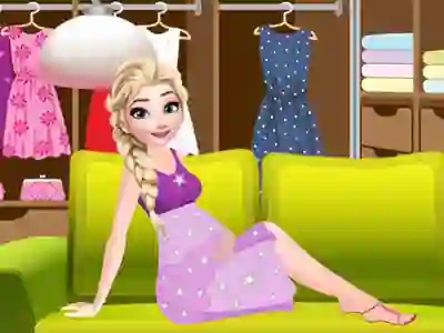 Mchezo Eliza Dressing Room online