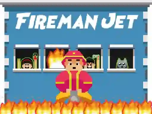 Mchezo Fireman Jet online
