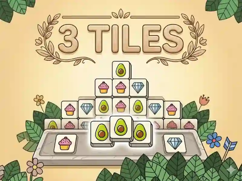 Mchezo 3 Tiles online