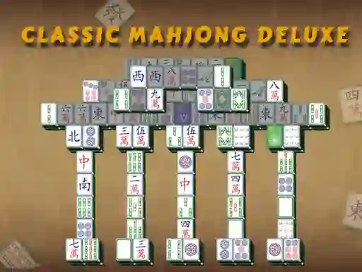 Mchezo Mahjong Classic Deluxe online