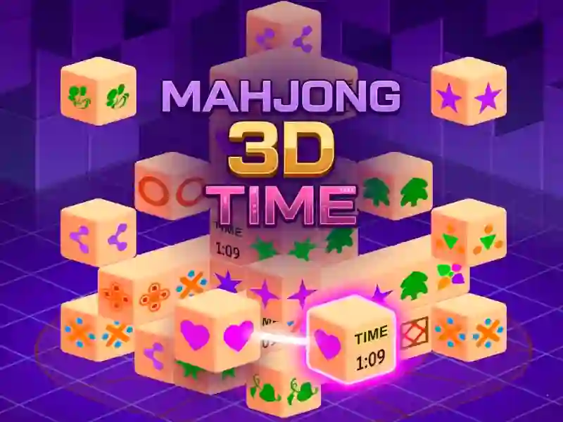 Mchezo Mahjong 3D Time online