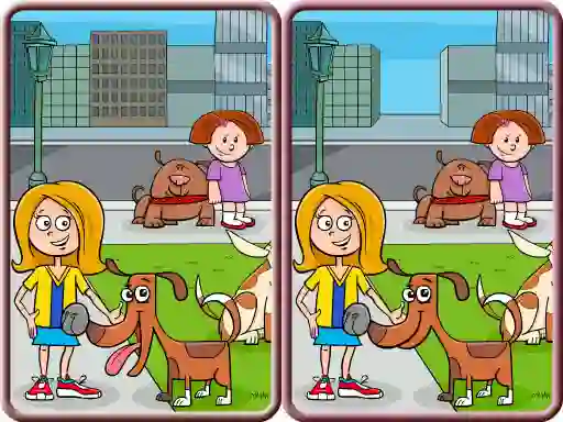 Mchezo Spot The Differences City online