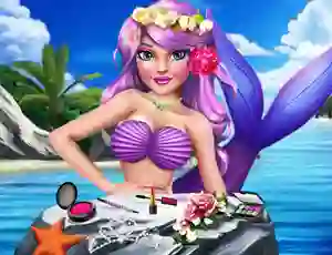 Mchezo Princess Mermaid Makeup Style online