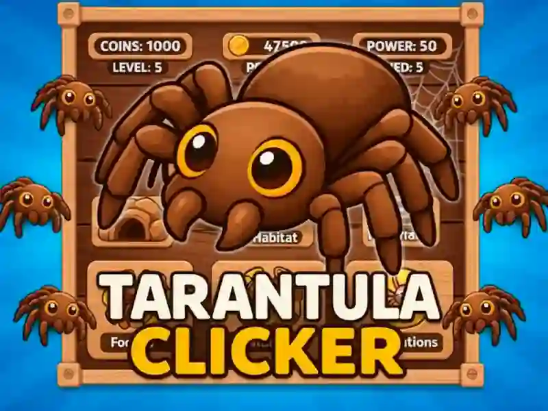 Mchezo Tarantula Clicker online