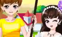 Mchezo Romantic Spring Couple online