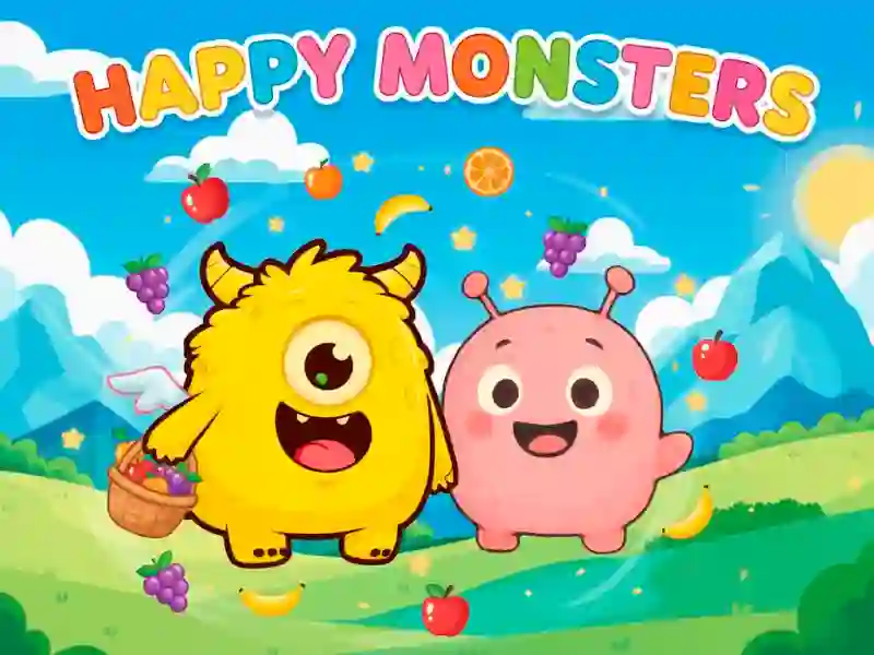 Mchezo Happy Monsters online