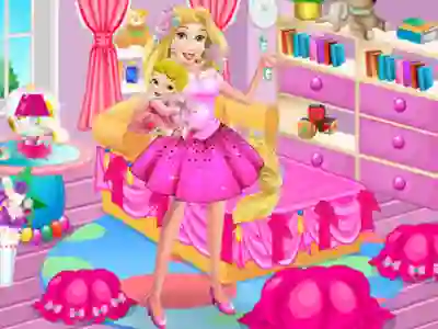 Mchezo Sweet Baby Bedroom online