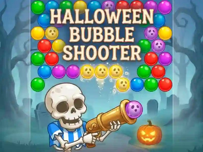 Mchezo Halloween Bubble Shooter online