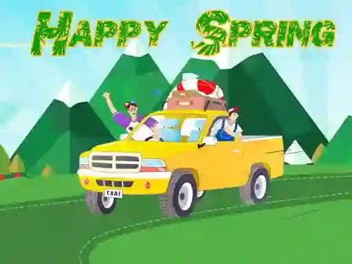 Mchezo Happy Spring Jigsaw Puzzle online