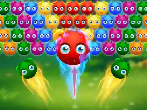 Mchezo Cute Monster Bubble Shooter online