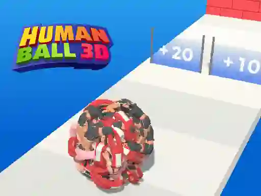 Mchezo Human Ball 3d online
