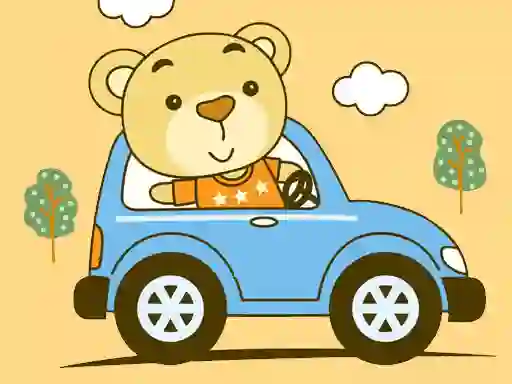 Mchezo Cute Animal Ride Match 3 online