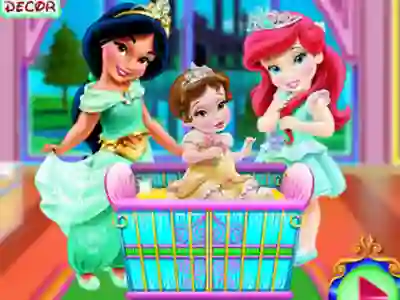 Mchezo Baby Princesses Bedroom Decor online
