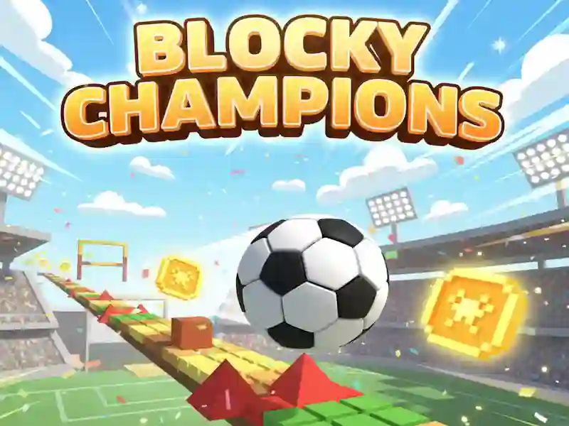 Mchezo Blocky champions online