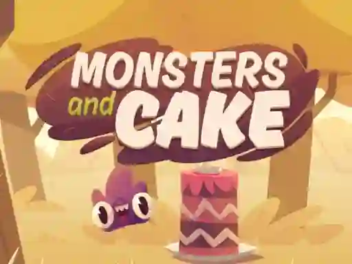 Mchezo Monsters and Cake online