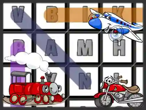 Mchezo Word Search Transport online