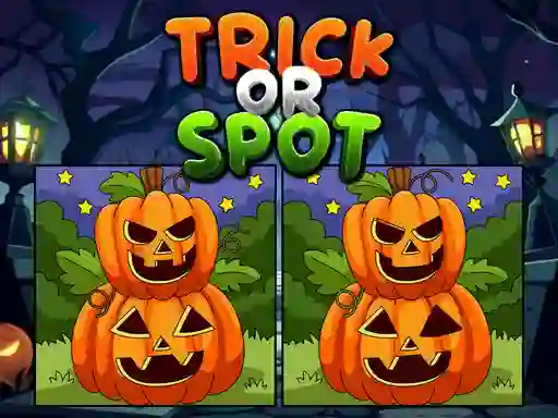 Mchezo Trick or Spot online