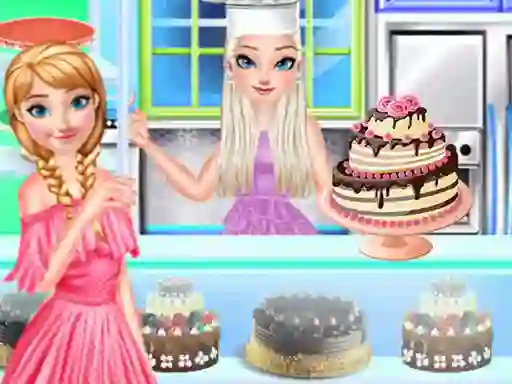 Mchezo Princess Cake Shop Cool Summer online