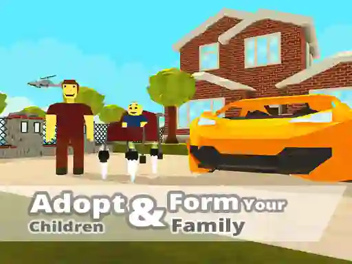 Mchezo KOGAMA Adopt Children and Form Your Family online
