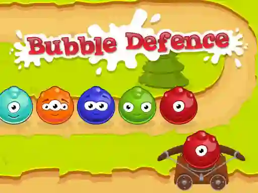 Mchezo Bubble Defence online