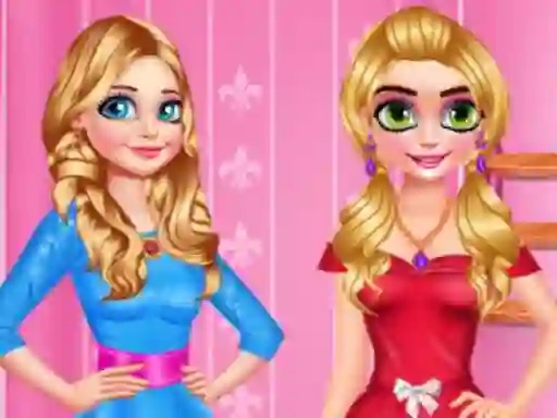 Mchezo BFF Night Club Party Makeover online