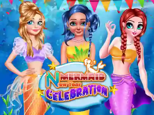 Mchezo Mermaid New Year Celebration online