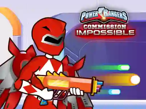 Mchezo Power Rangers Mission Impossible online