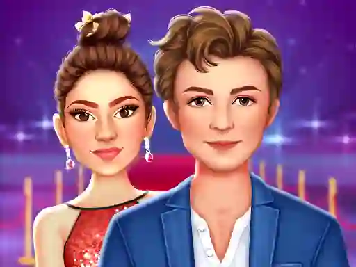 Mchezo Celebrity Couple Red Carpet Fashion online