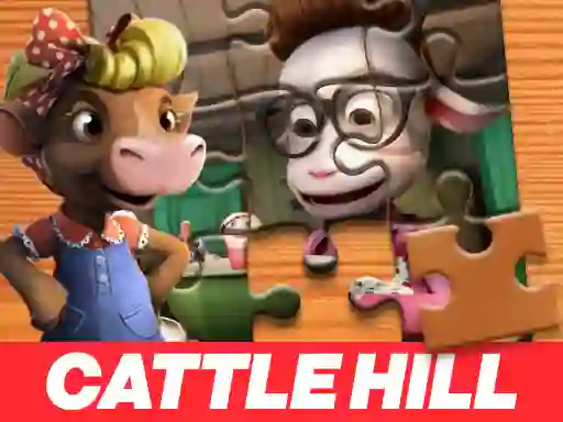 Mchezo Christmas at Cattle Hill Jigsaw Puzzle online