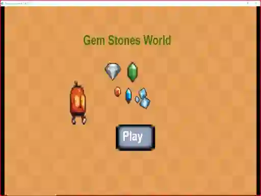 Mchezo Gem stones world online