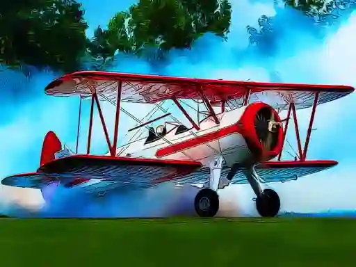 Mchezo Planes puzzle online