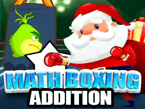 Mchezo Math Boxing Christmas Addition online