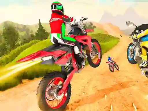 Mchezo Dirt Bike Stunts 3d online