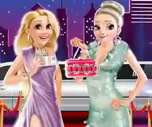 Mchezo BFF Celebrity Night online