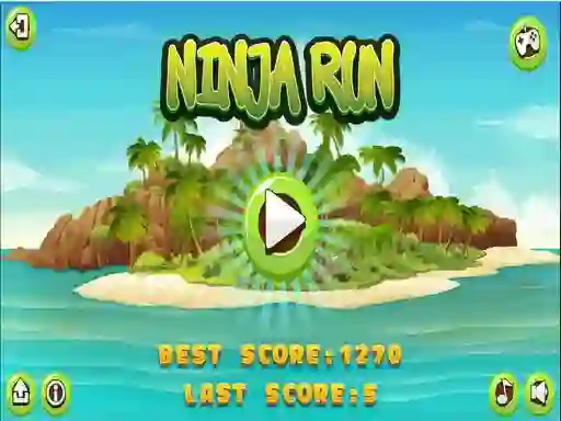 Mchezo Ninja Run online