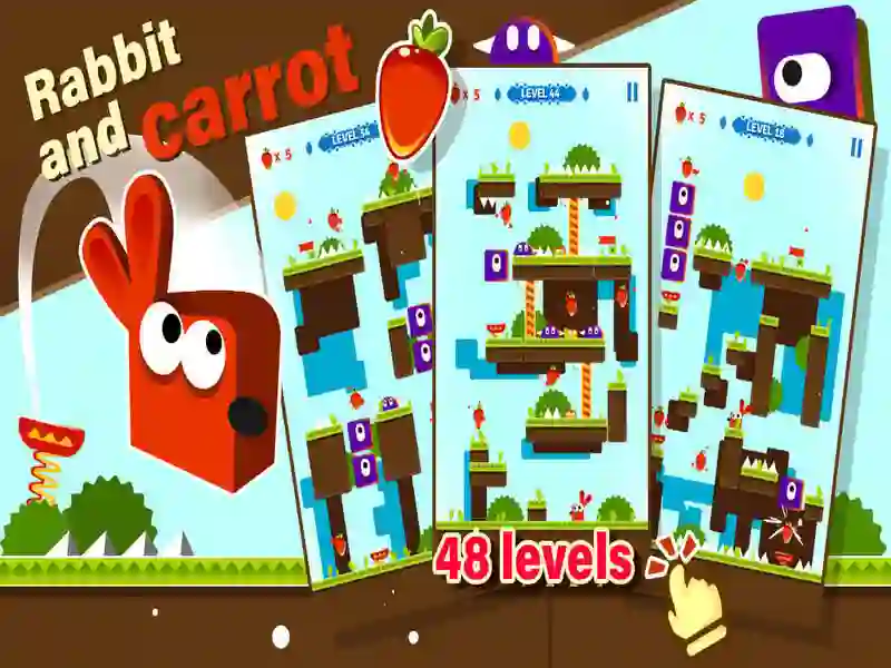 Mchezo Rabbit & Carrot online
