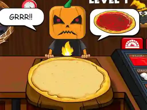 Mchezo Halloween Pizzeria online