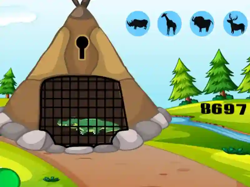 Mchezo Croc Key Quest online