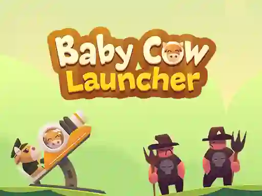 Mchezo Baby Cow Launcher online