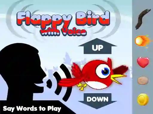 Mchezo Flappy Bird With Voice online