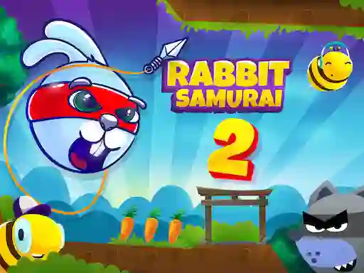 Mchezo Rabbit Samurai 2 online