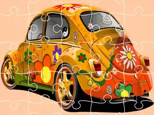 Mchezo VW Beetle Jigsaw online