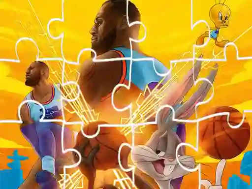 Mchezo Space Jam Jigsaw online