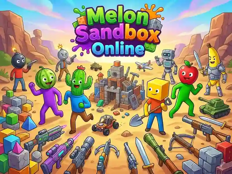 Mchezo Melon Sandbox Online online