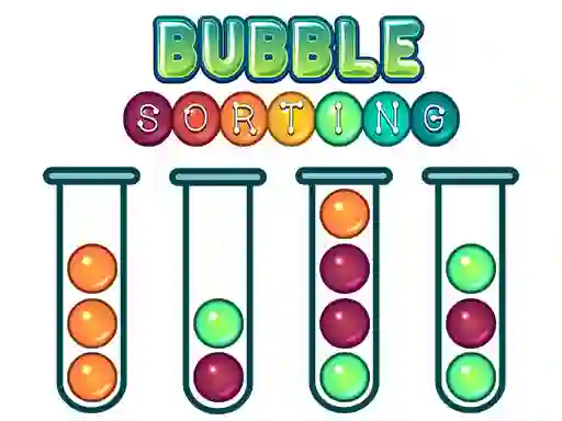 Mchezo Bubble Sorting online