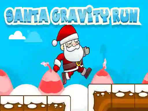 Mchezo Santa Gravity Run online