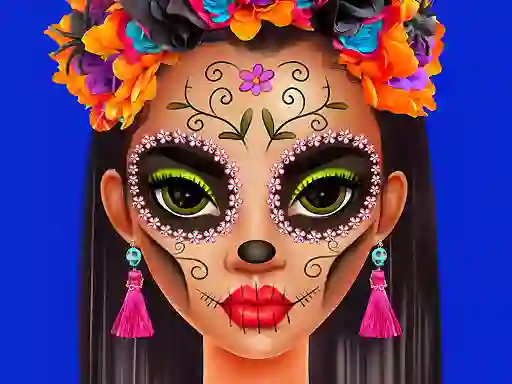 Mchezo Halloween Makeup Trends online