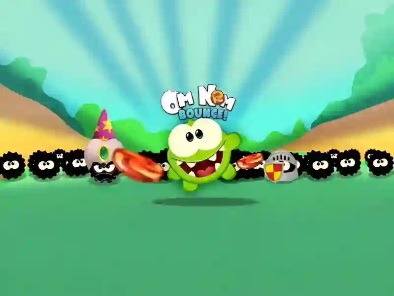 Mchezo Om Nom Bounce online